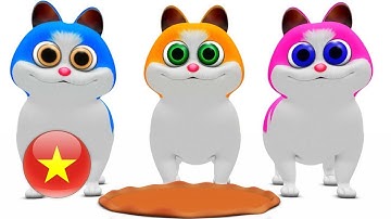 Ba Chú Mèo Con | nhac thieu nhi hay nhất | ca nhac thieu nhi | Little Treehouse