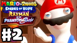 Mario + Rabbids Sparks of Hope: Rayman in the Phantom Show DLC - Gameplay Walkthrough Part 2