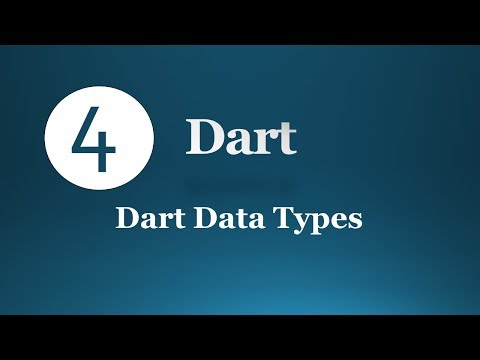 4. Variables and Dart Data Types (Arabic)