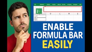 Enable Formula Bar in Excel – Step-by-Step Guide