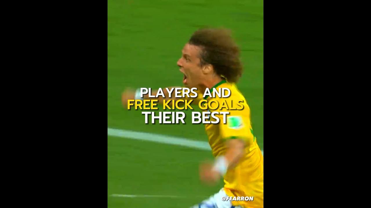 Players And Their Best Free Kick Goals ⚽️ YouTube