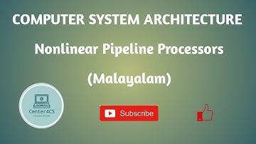 Nonlinear Pipeline Processors | Computer System Architecture | Malayalam