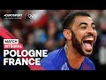 JEUX OLYMPIQUES   Le replay intgral du quart de finale Pologne France en volleyball  Tokyo 2020