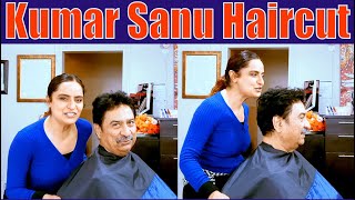 Bollywood Kumar Sanu ( Dada) Haircut in America | by Lady Barber