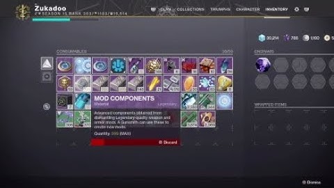 Help! Too many Mod Components!