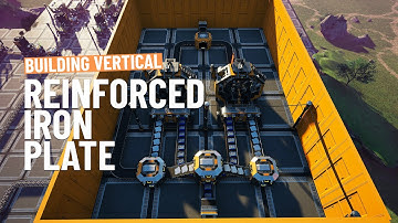 Automating 10/m Reinforced Iron Plates | 2 of 2 | EP18 | Satisfactory U8 | Blind Playthrough