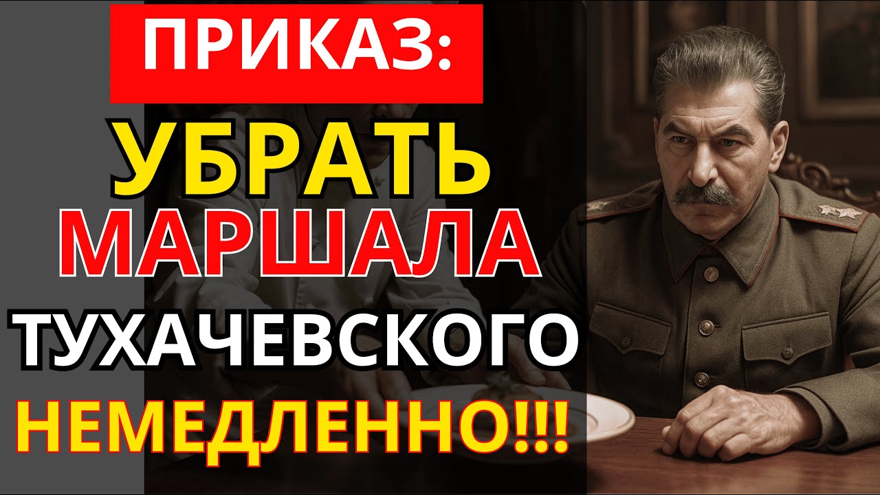 Роковая ошибка Тухачевского: За что Сталин его на самом деле уничтожил?