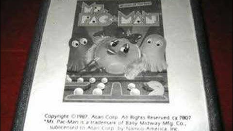 Classic Game Room - MS. PAC MAN for Atari 7800 review