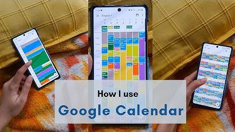 How I use Google Calendar | Time blocking and time tracking | Save Ourselves