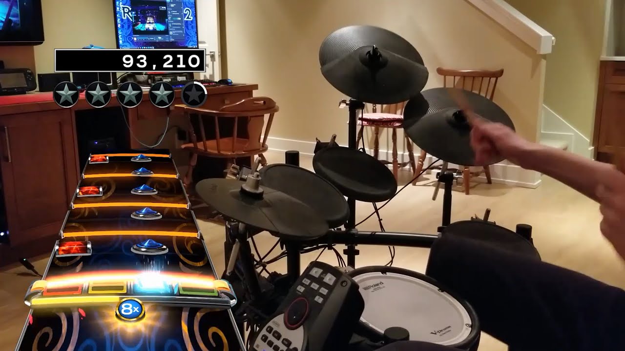 Paranoia by A Day to Remember | Rock Band 4 Pro Drums 100% FC