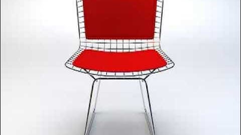 Bertoia chair  Creativity in design