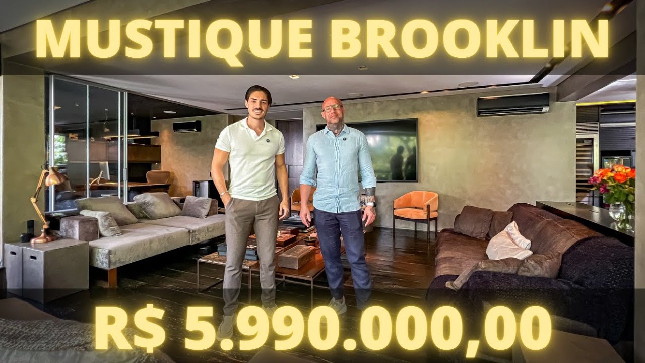 MUSTIQUE BROOKLIN - APARTAMENTO COM PERSONALIDADE EM CONDOMÍNIO CLUBE