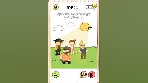 Brain Test 4 Level 312 Walkthrough