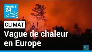 Vague de chaleur en Europe : jusqu'à 44 degrés au Portugal • FRANCE 24