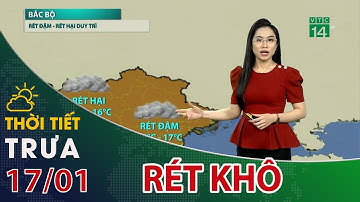 Thời tiết trưa, chiều 17/01/2023: Miền Bắc rét khô, rét buốt| VTC14