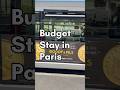 Budget Stay in Paris 🇫🇷 with Kitchen Access 🍳 | Travel Smart!