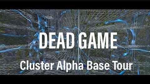 Cluster Alpha Ark Base Tour | Dead Game | Dripped Out 8 man