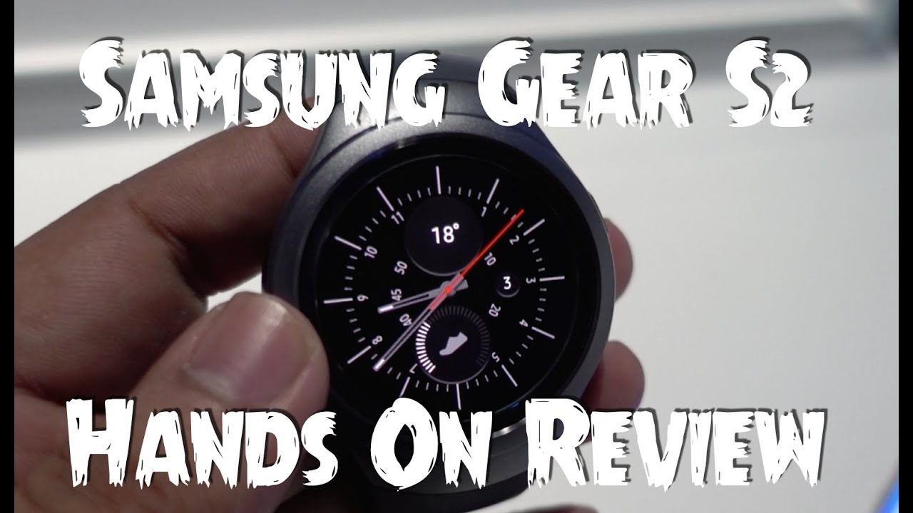 Samsung Gear S2 Watch Hands on Overview, Features at IFA 2015 YouTube
