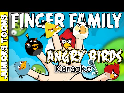 ANGRY BIRDS FINGER FAMILY SONG KARAOKE #ANGRYBIRDS #FINGERFAMILY | JUNIORS TOONS ANGRY BIRDS FINGER FAMILY SONG KARAOKE #ANGRYBIRDS #FINGERFAMILY | JUNIORS TOONS