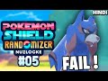 LEGENDARY FAIL !! | Pokemon Shield Randomizer Nuzlocke Episode 5 In Hindi