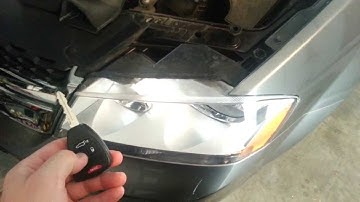 2012 Dodge Avenger - Testing New Key Fob Battery - Headlights Flashing