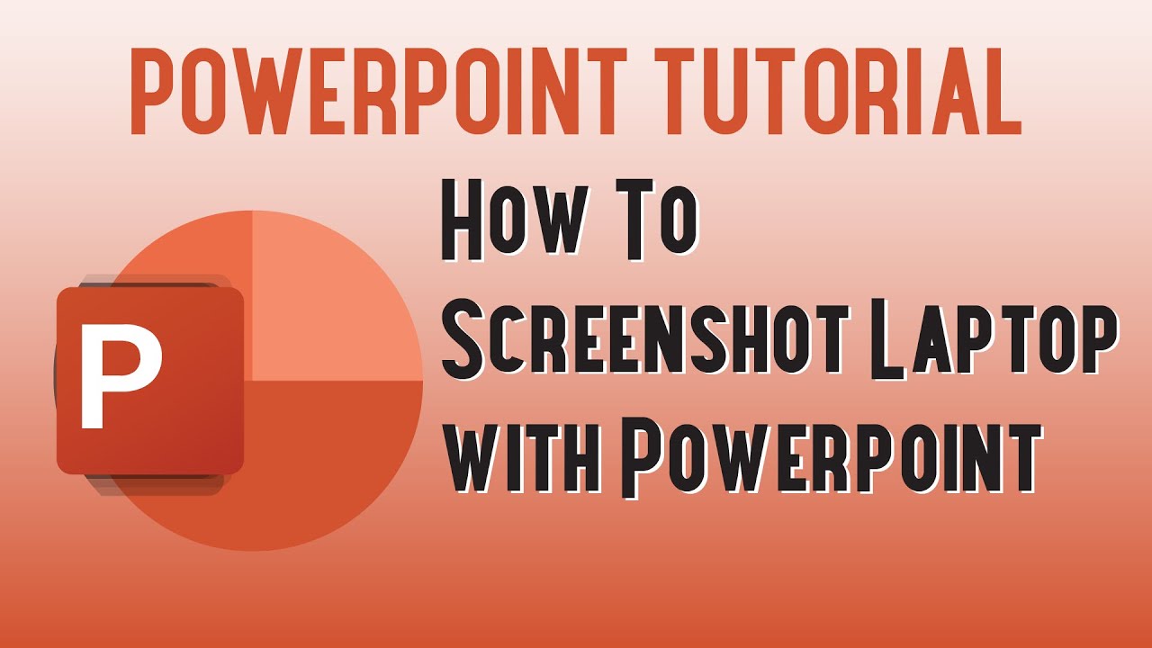 Powerpoint Screen Shot Examples How to take a screenshot on a laptop using Powerpoint 365 - YouTube