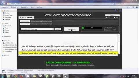 cursive writing font image to text/notepad conversion auto typer (.wrt, xtt, dxt, dtt, .px, .enc...