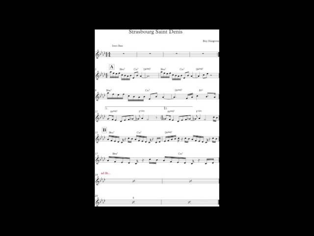strasbourg st denis j a m shazam strasbourg st denis sheet music
