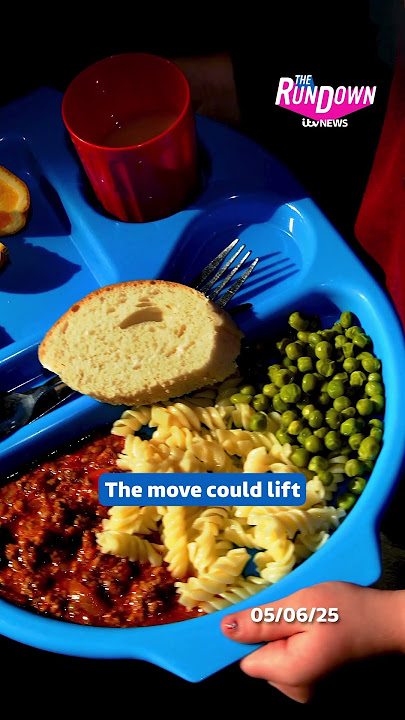 Free school dinners for more students 🍽️ #news #itvnews #schoollunch