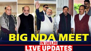 LIVE: Big NDA Meet in Delhi as PM Modi Becomes India's Longest-Serving Prime Minister | India