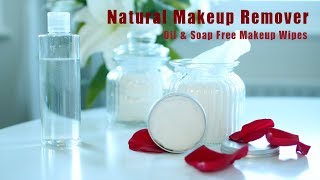 DIY NATURAL MAKEUP REMOVER! How To Make MAKEUP WIPES | Oil Free Makeup Remover