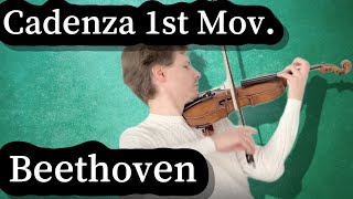 (Cadenza 1st Mov.)BEETHOVEN Violin Concerto in D-Major,Op.61