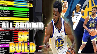 NBA 2K24 ALL AROUND 6'7 SMALL FORWARD BUILD