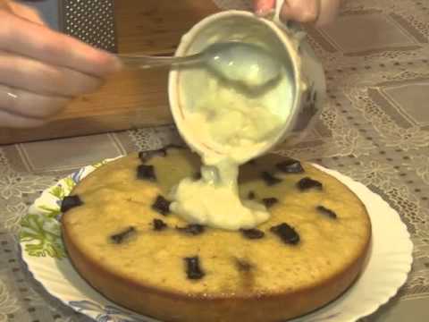 Пирог на кислом молоке в мультиварке панасоник