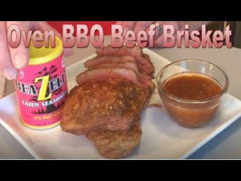 Oven BBQ Beef Brisket