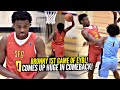 Bronny James 1ST Nike EYBL Game of 2021 Was WILD!! Makes HUGE PLAYS In Comeback Win!!