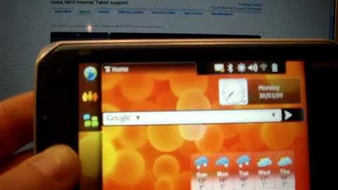 How to connect to internet Nokia N810