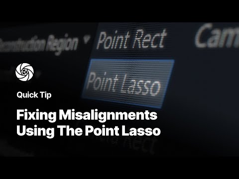 Fixing misalignments using the Point Lasso | Tutorial