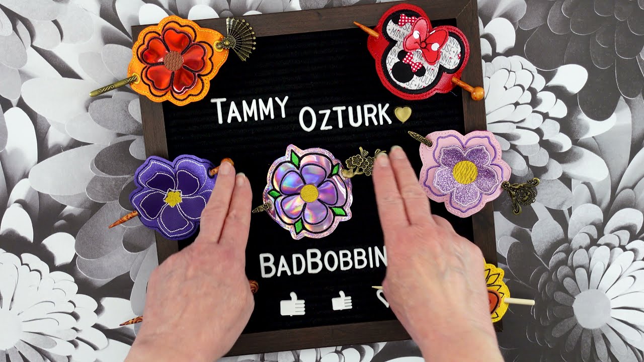 How to Make the 3D Flower Hair Bun Holders / Covers YouTube