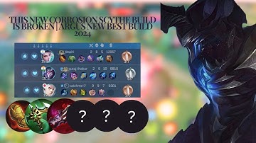 THIS NEW CORROSION SCYTHE BUILD IS BROKEN | ARGUS NEW BEST BUILD 2024