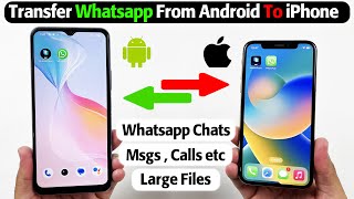 Transfer Whatsapp Chats & Data From Android To iPhone With MobileTrans |Transfer From Android To iOS screenshot 4