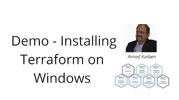Demo - How to Install Terraform on Windows ?