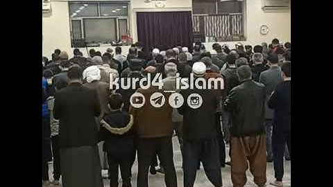 صلاة المغرب 2021/2/4جامع الامام الشافعي في كركوك- القارئ رعد محمد الكردي