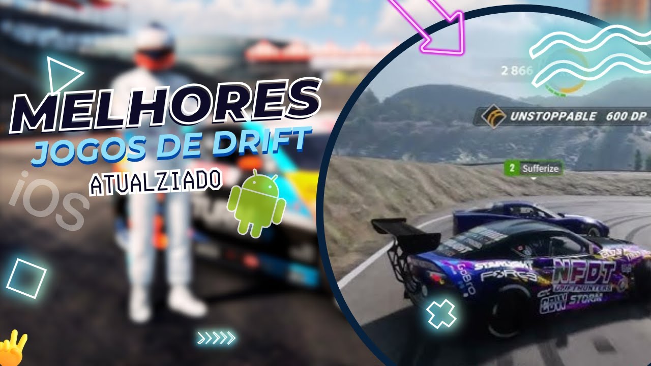 MELHORES JOGOS DE DRIFT PARA ANDROID E IOS! 🔥 #jogosdecelular