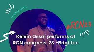 Nurse Kelvin Ossai Performs at the RCN Congress '23 Dinner party. #viral #Rcn23