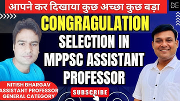 INTERVIEW - MPPSC ASSISTANT PROFESSOR ECONOMICS TOPPER 2025 | DIGVIJAY ECONOMICA