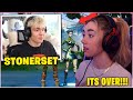 CLIX Finally CHANGES SOMERSET&#39;s Name To This, Then 1v1 Her! (Fortnite Moments)