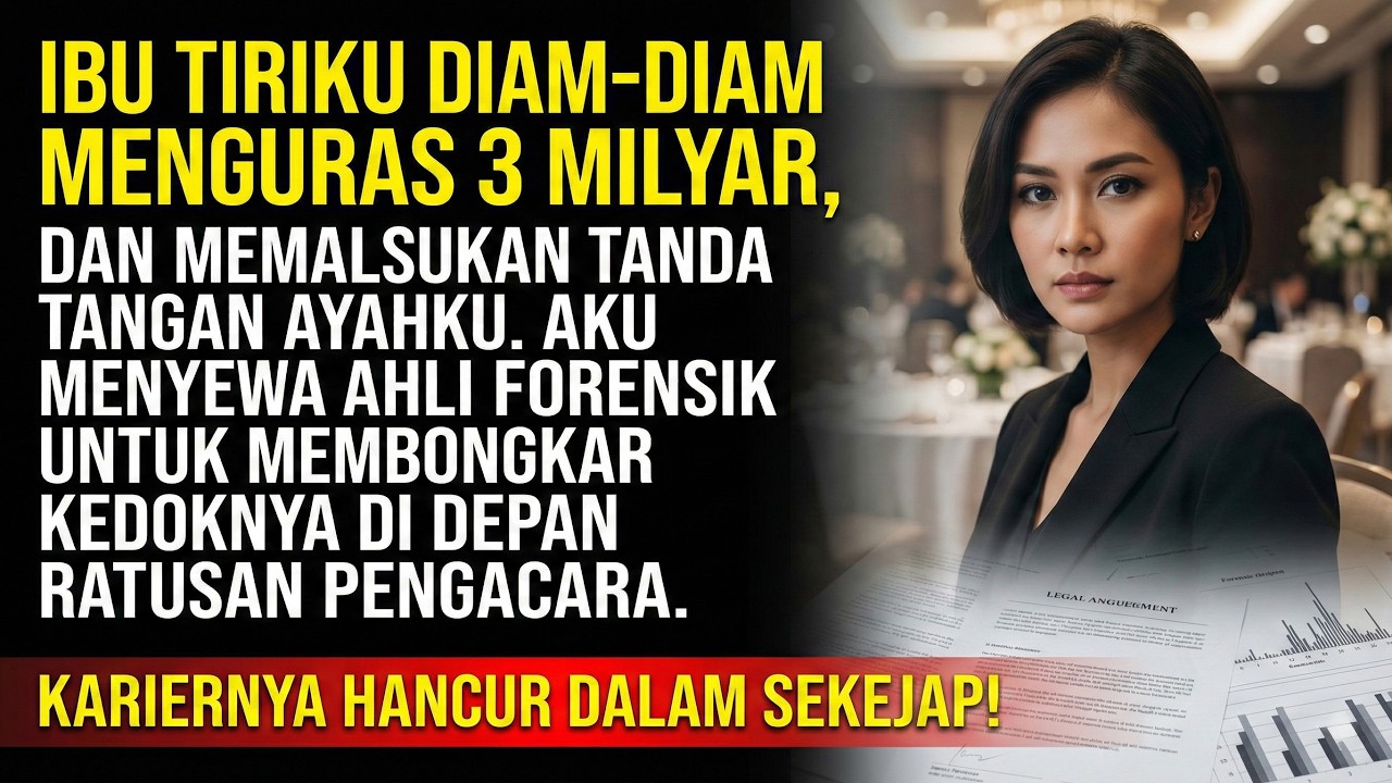 Ibu Tiriku Curi 3 Miliar Ayahku yang Sakit