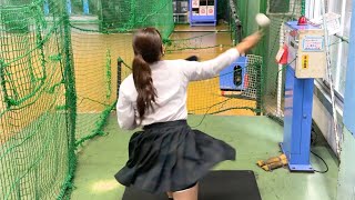 【制球力SS】ストラックアウトで射抜きまくる女子高校生。【ムコウズ】