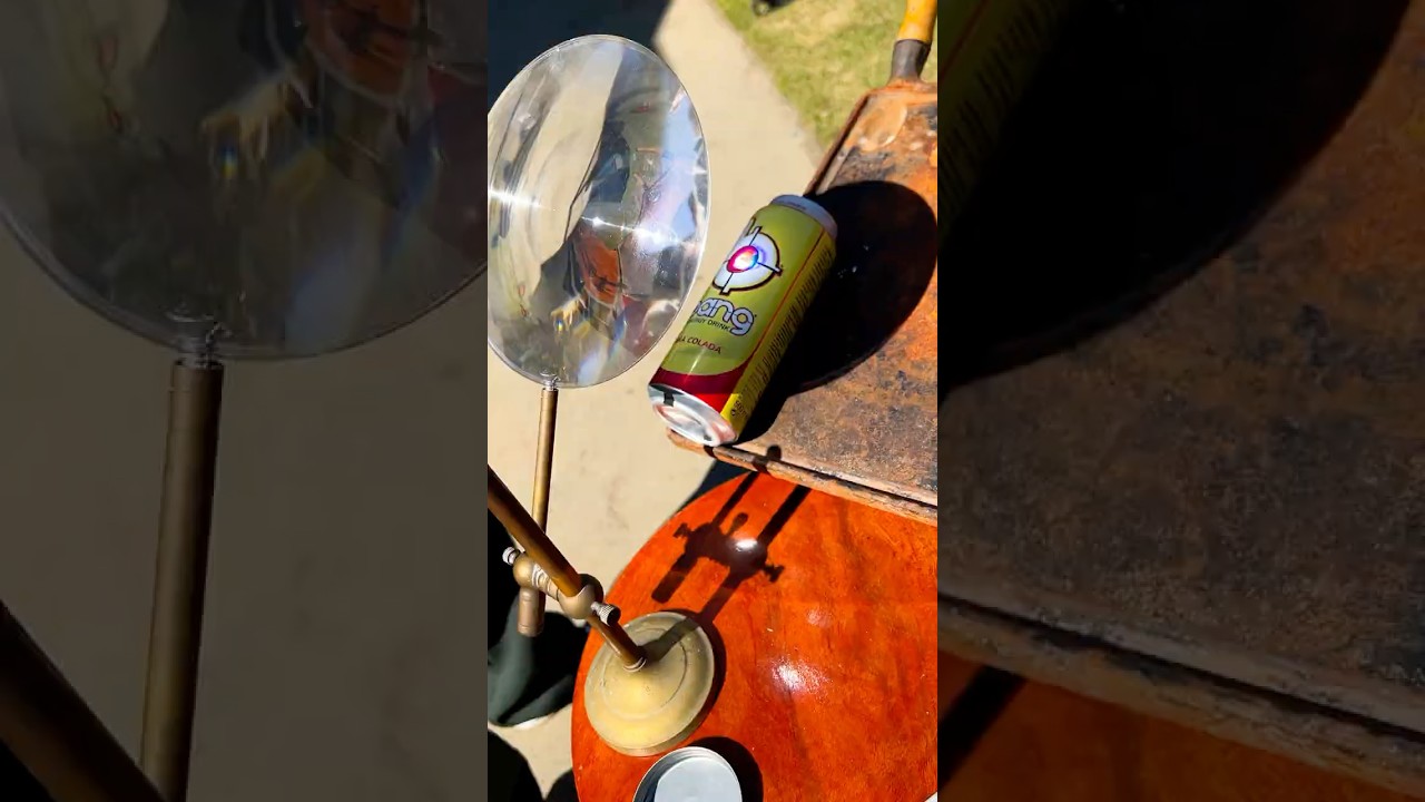 Ele criou um LASER usando a LUZ DO SOL? ☀️🤯